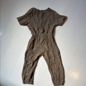 Cotton Gauze Kids Jumpsuit size 2-3